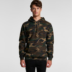 Men's Stencil Camo Hood